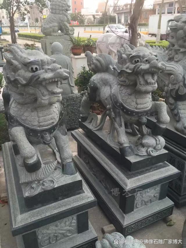 置详解：最佳摆放点与注意事项j9九游会登录石雕麒麟安放位