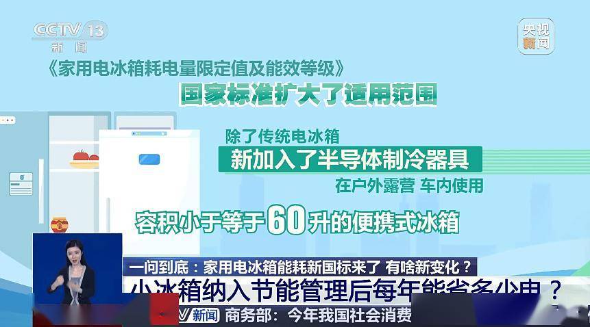 冰箱节能大考一年可省百亿度电j9国际站登录家电新国标：电